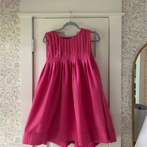 Entro Pink Smocked Sundress for Wedding Guest